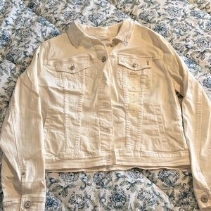 Vintage America Off-White Denim Jacket